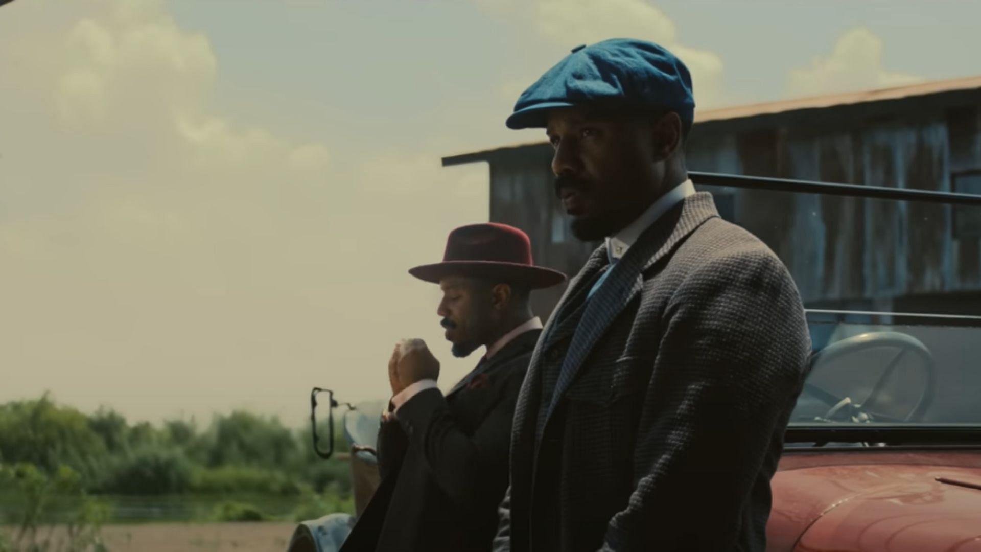 He portrays subtle differences in the roles (Image via YouTube/Warner Bros.)